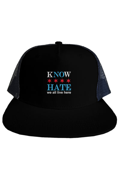 Know No Hate Mesh Trucker Hat